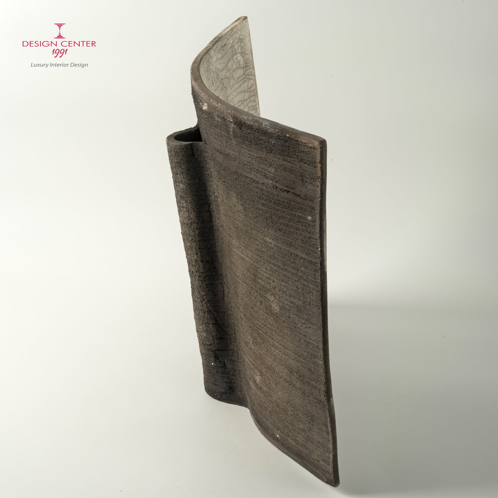 ATMOSFERA ZEN - Vaso scultura in ceramica raku - Pezzo unico di Nino Basso