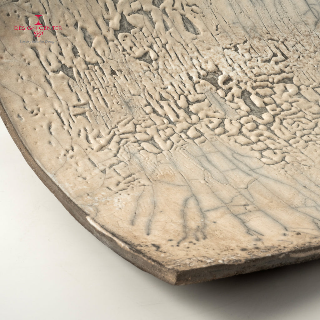 ATMOSFERA ZEN - Vaso scultura in ceramica raku - Pezzo unico di Nino Basso