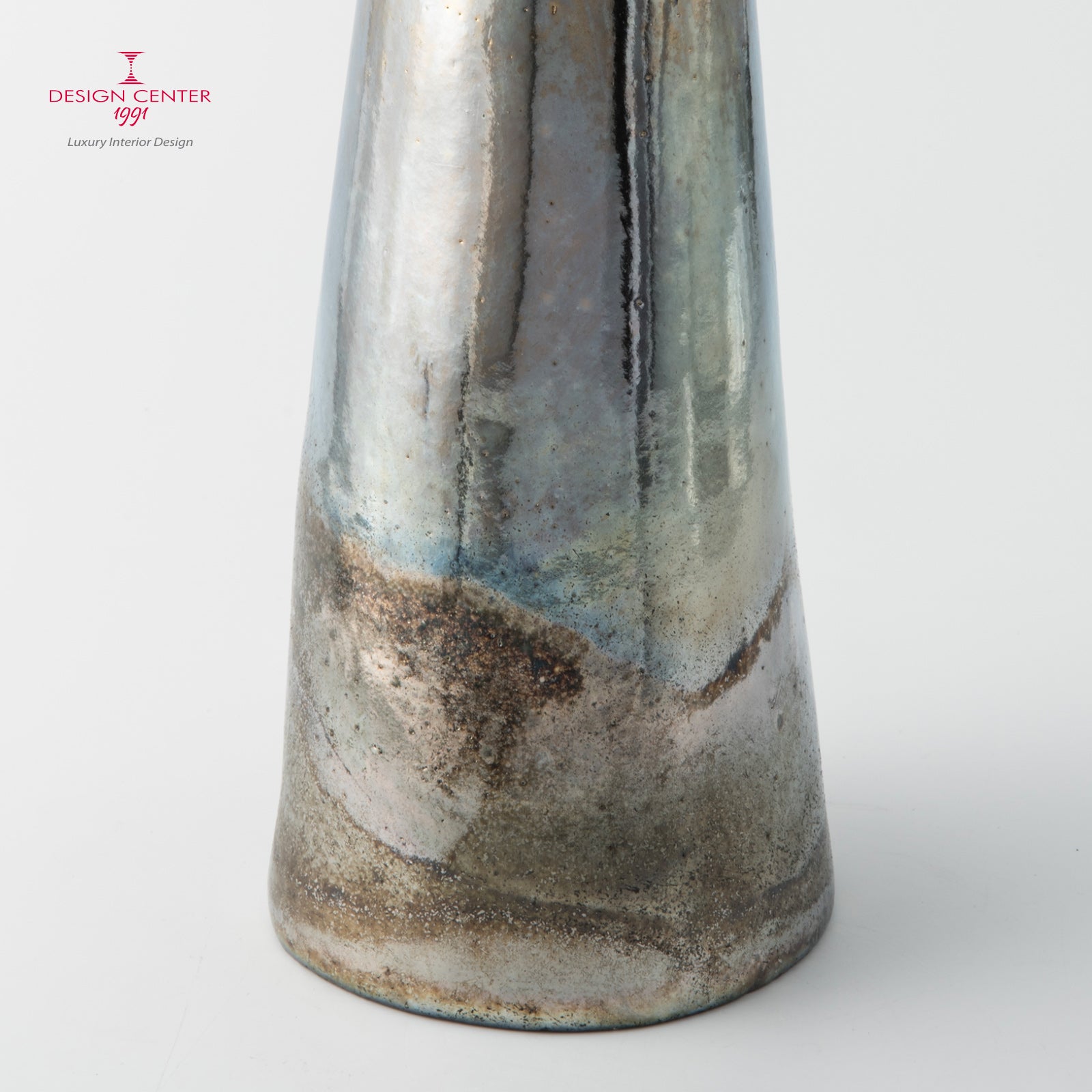SOLE NOTTURNO  #1 - Vaso scultura in ceramica raku - Pezzo unico di Nino Basso