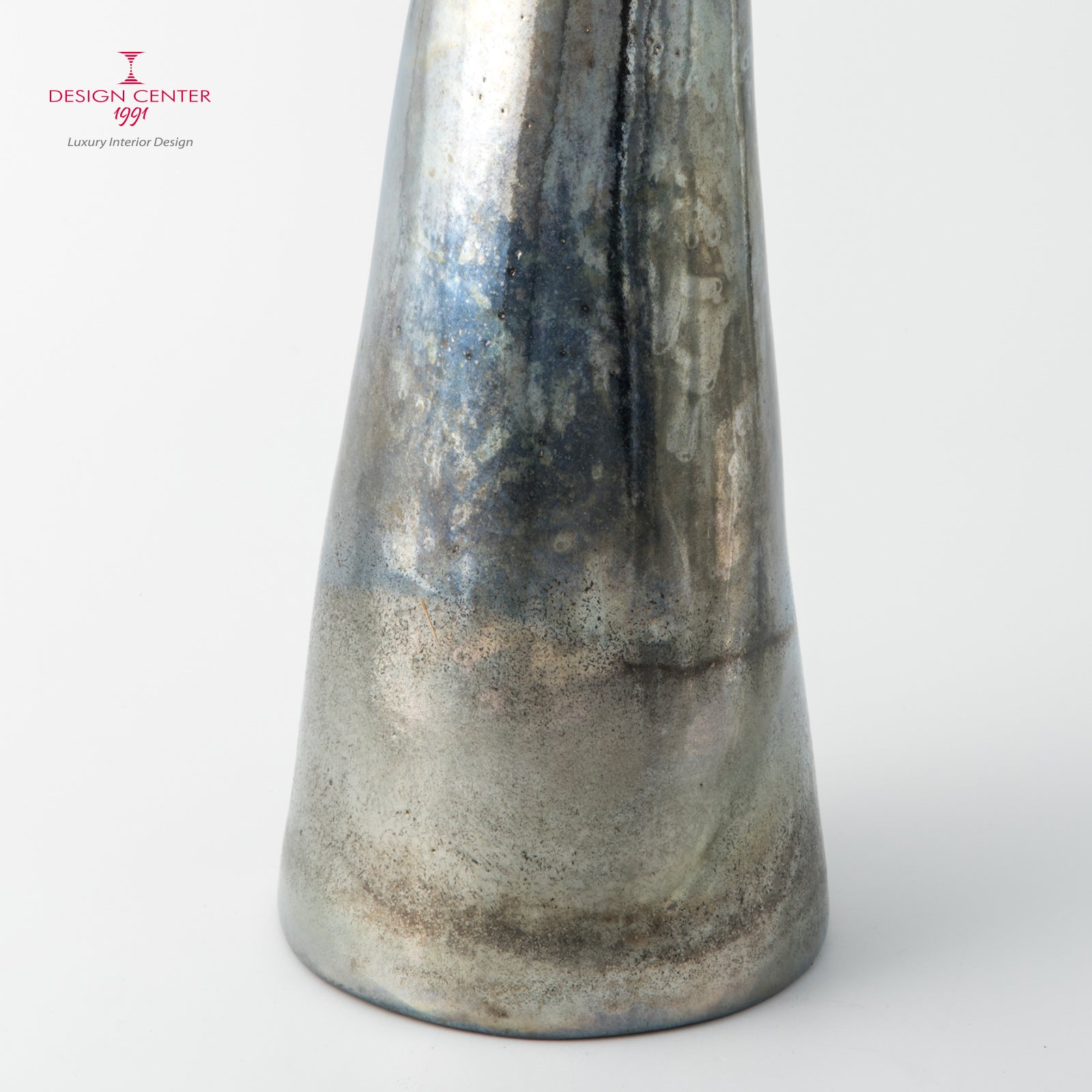 SOLE NOTTURNO #2 - Vaso scultura in ceramica raku - Pezzo unico di Nino Basso
