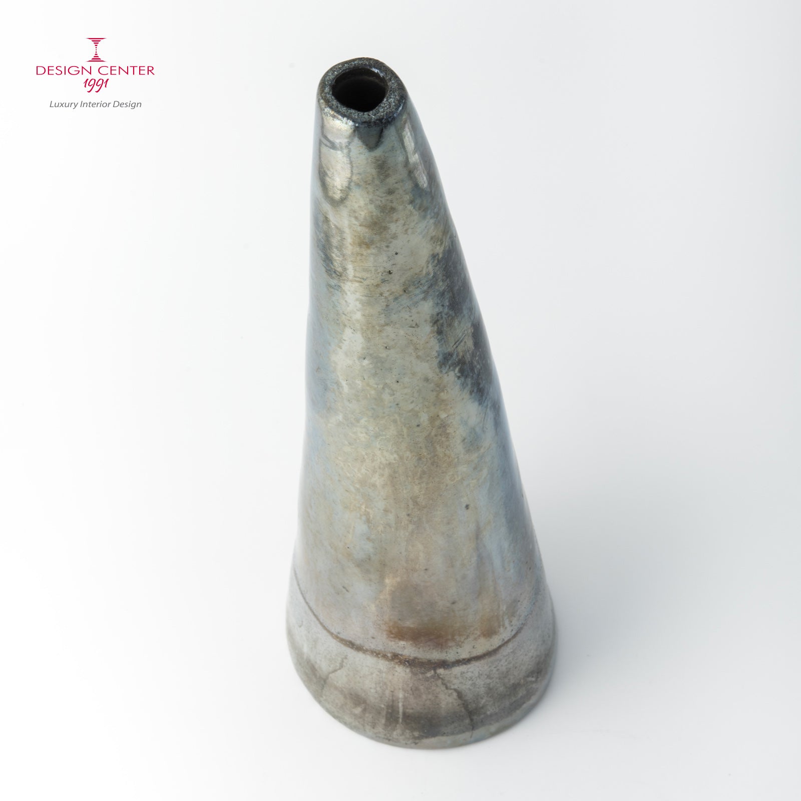 SOLE NOTTURNO #2 - Vaso scultura in ceramica raku - Pezzo unico di Nino Basso