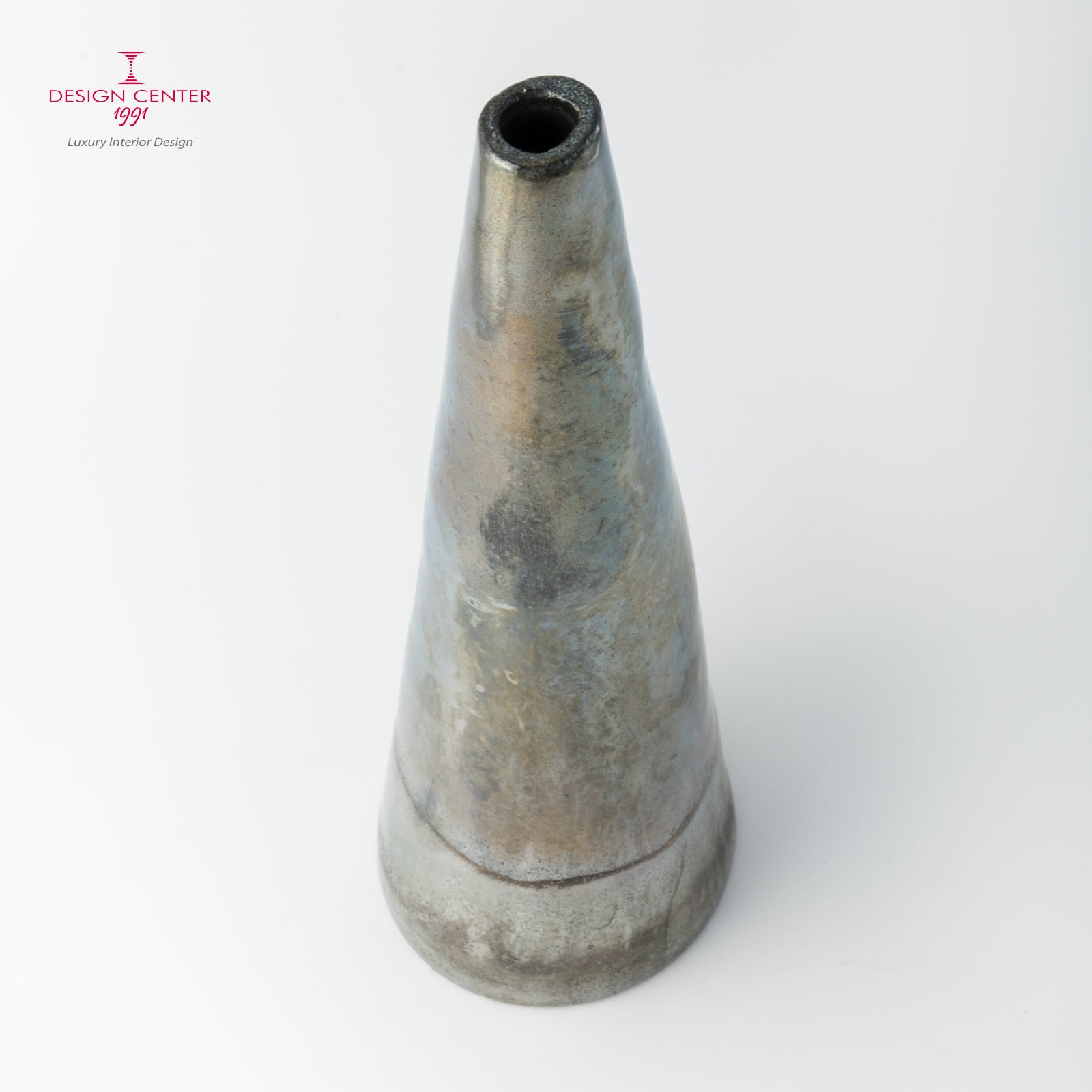 SOLE NOTTURNO #2 - Vaso scultura in ceramica raku - Pezzo unico di Nino Basso