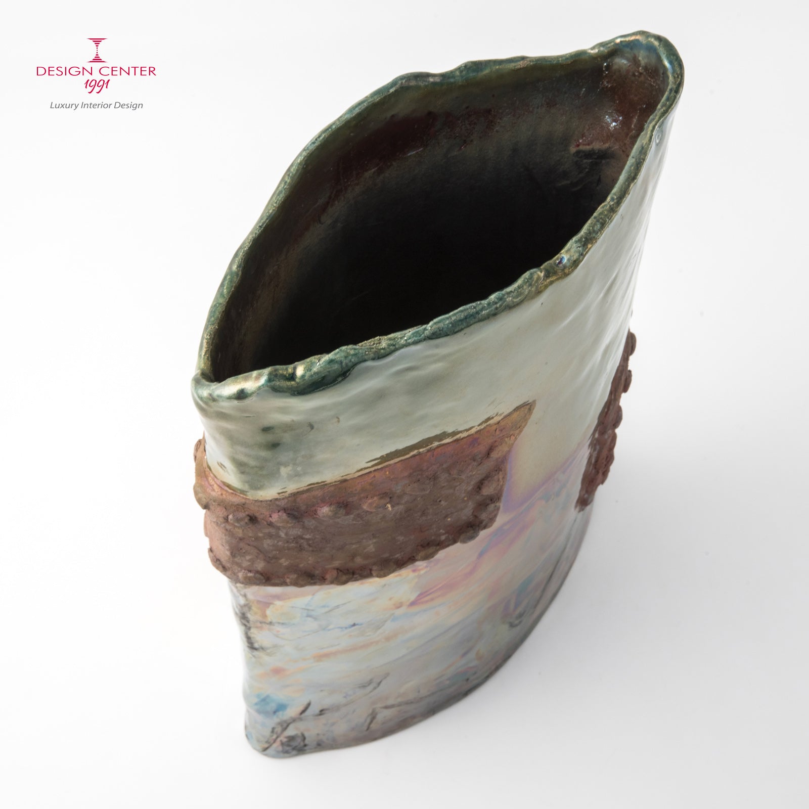 ANTICA LEGGENDA #1 - Vaso scultura in ceramica raku - Pezzo unico di Nino Basso