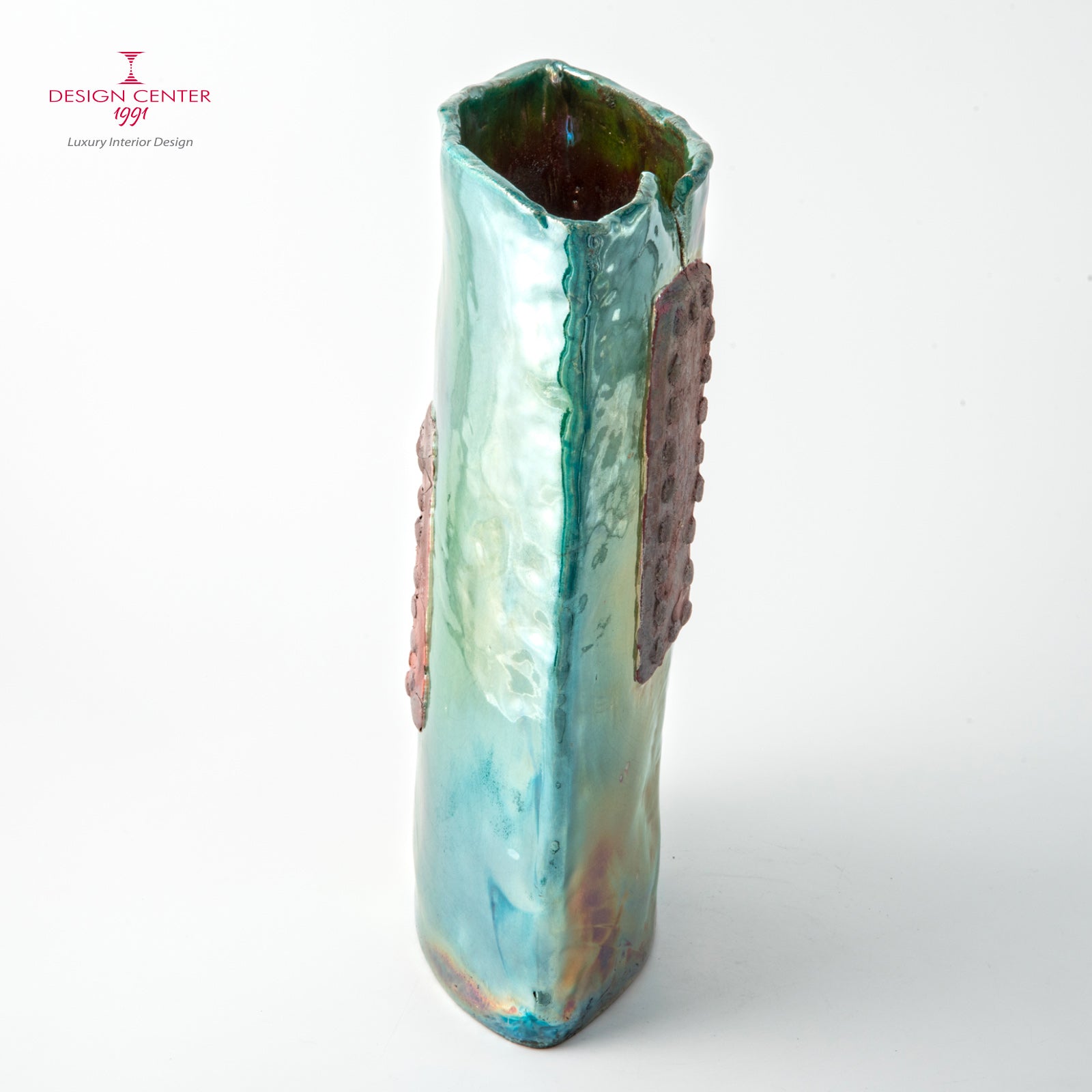 ANTICA LEGGENDA #2 - Vaso scultura in ceramica raku - Pezzo unico di Nino Basso