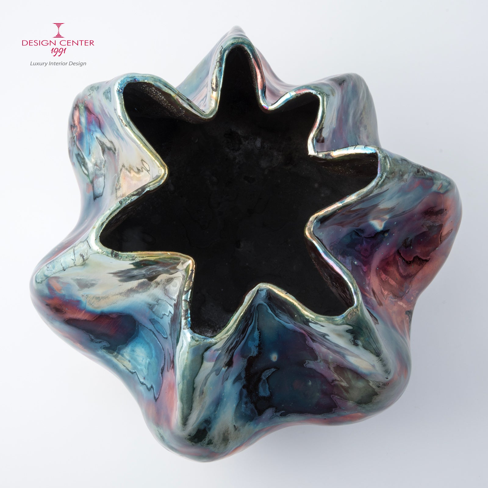 IL GIARDINO DEI SEGRETI - Vaso scultura in ceramica raku - Pezzo unico di Nino Basso