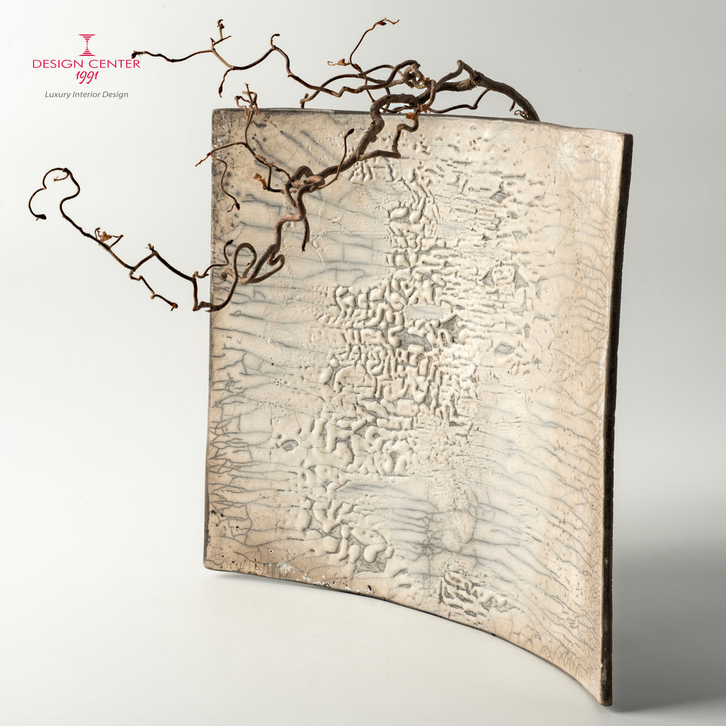 ATMOSFERA ZEN - Vaso scultura in ceramica raku - Pezzo unico di Nino Basso