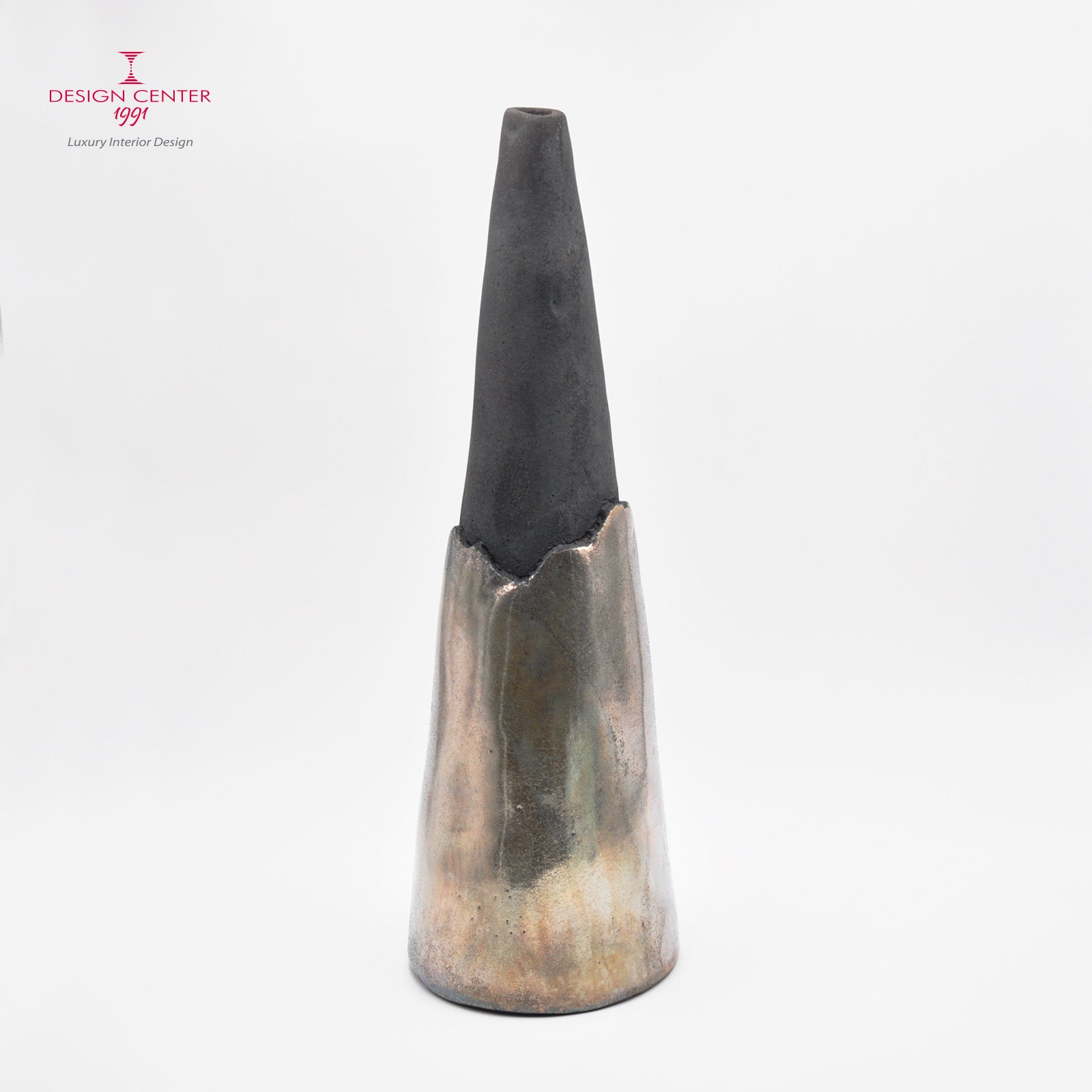 CANTO ALL'ALBA  #1 - Vaso scultura in ceramica - Pezzo unico di Nino Basso