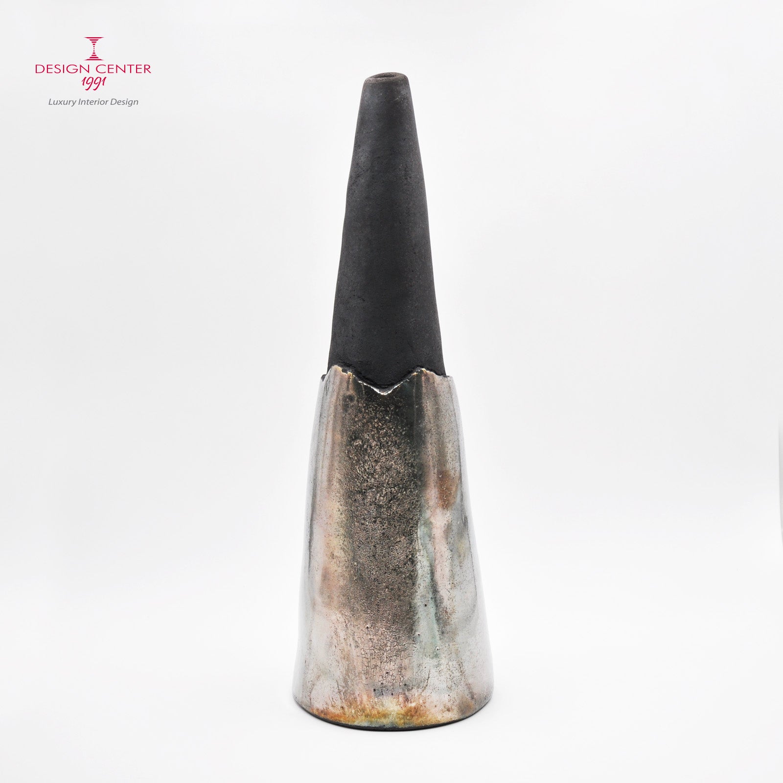 CANTO ALL'ALBA  #1 - Vaso scultura in ceramica - Pezzo unico di Nino Basso
