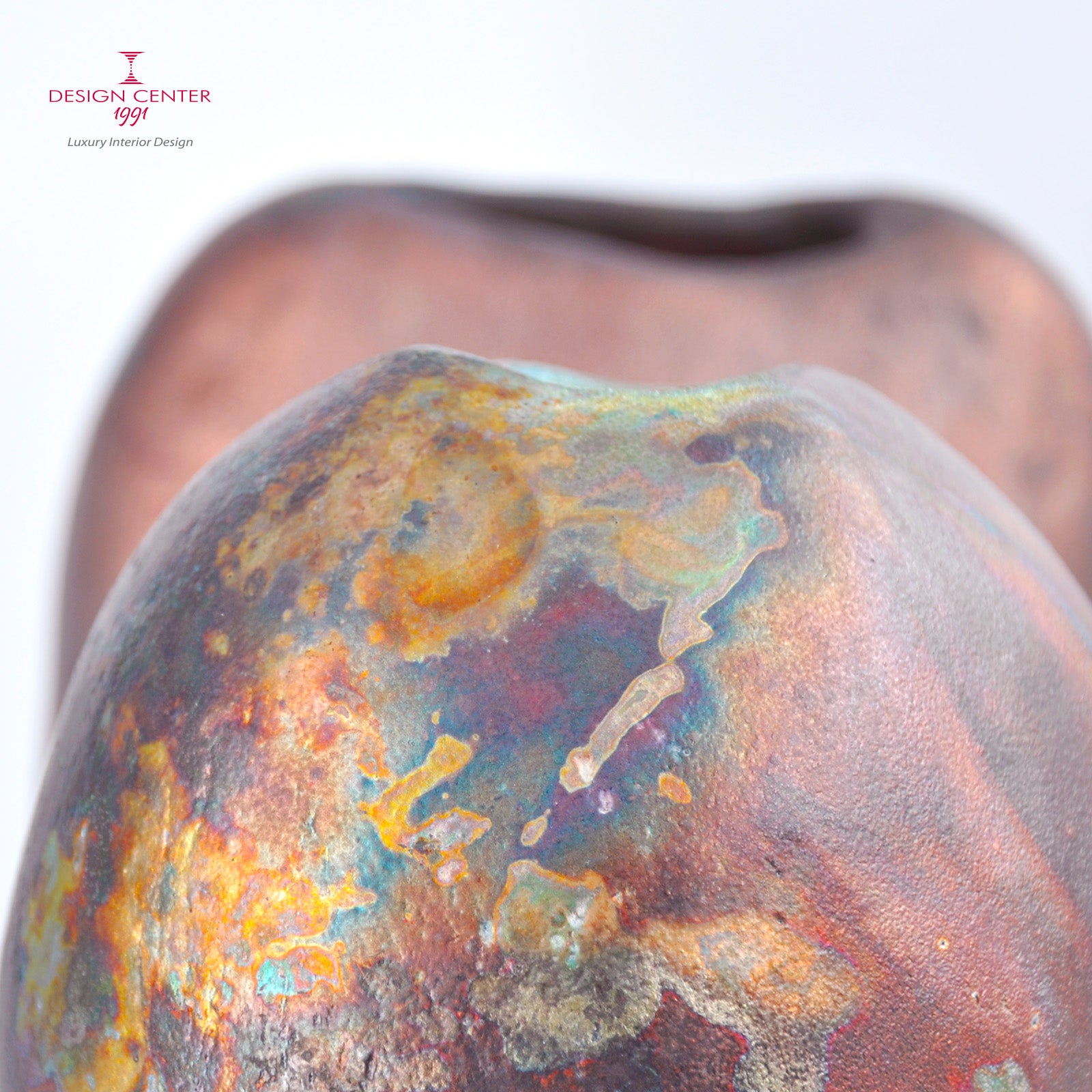 INTRECCIO SILENTE - Scultura in ceramica Raku - Pezzo unico di Nino Basso