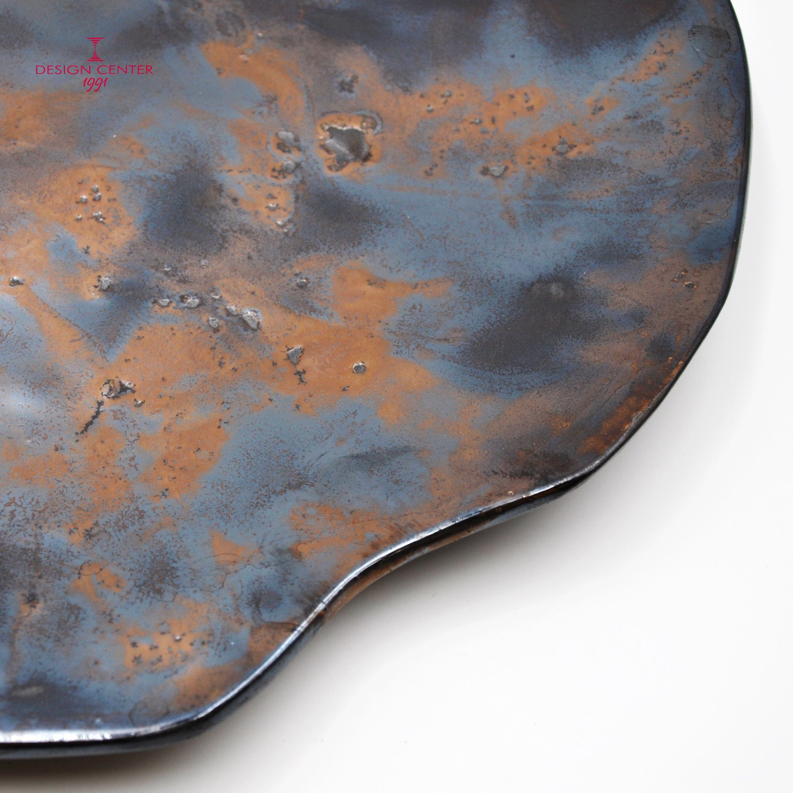 NOTTE STELLATA  #2 -  Piatto decorativo in ceramica - Pezzo unico di Nino Basso