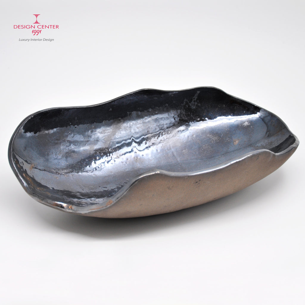NOTTE STELLATA  #4  - Ciotola in ceramica - Pezzo unico di Nino Basso