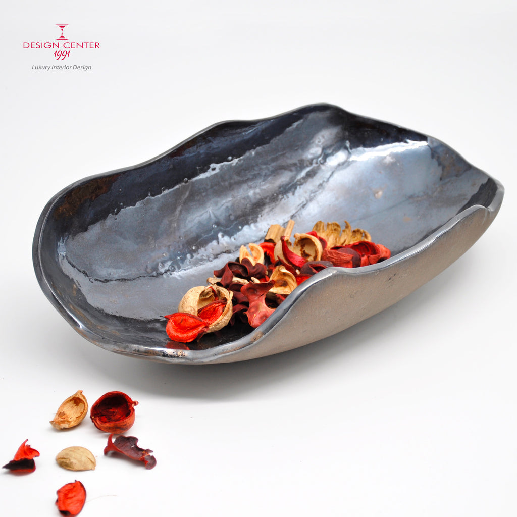 NOTTE STELLATA  #4  - Ciotola in ceramica - Pezzo unico di Nino Basso