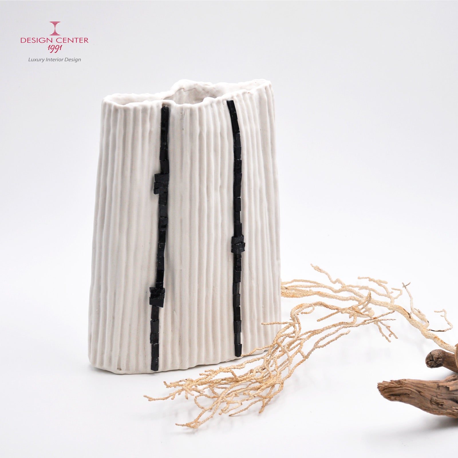 PAESAGGIO 18 - Vaso scultura in porcellana paperclay e smalto veneziano #1 - Pezzo unico di Nino Basso