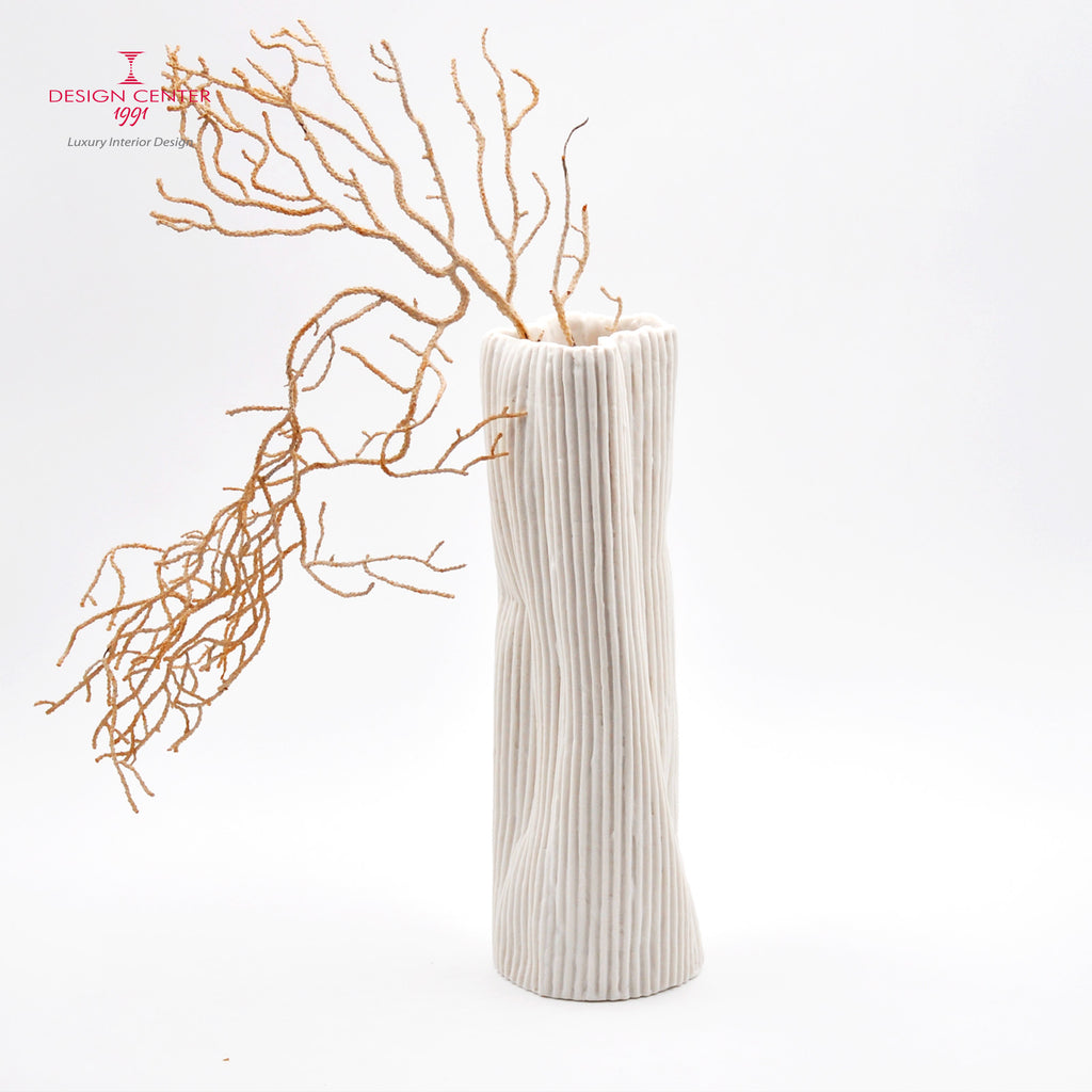 PAESAGGIO 20 - Vaso in porcellana paperclay - Pezzo unico di Nino Basso