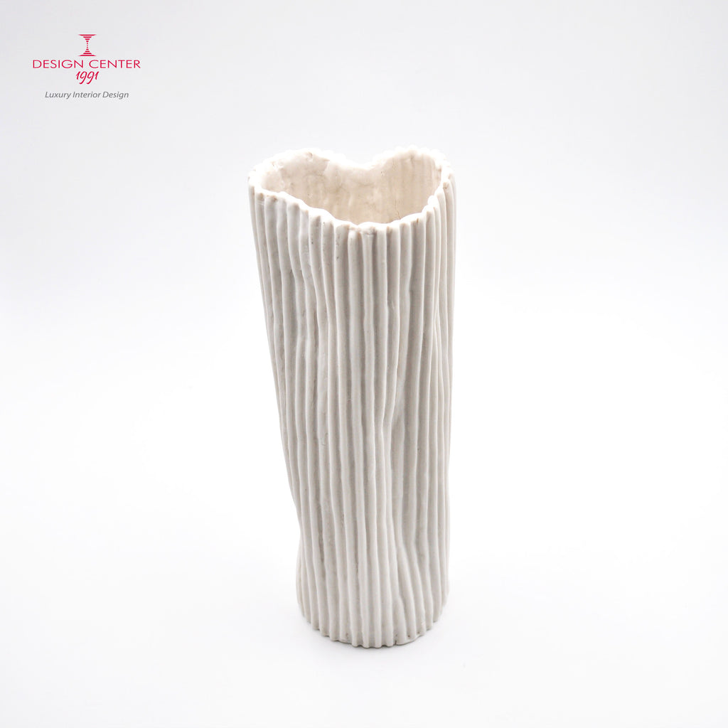 PAESAGGIO 21 - Vaso in porcellana paperclay - Pezzo unico di Nino Basso