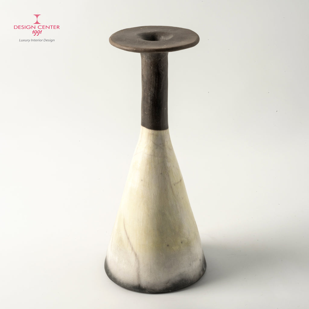 MISIA - Vaso scultura in ceramica Raku nudo - Pezzo unico di Nino Basso