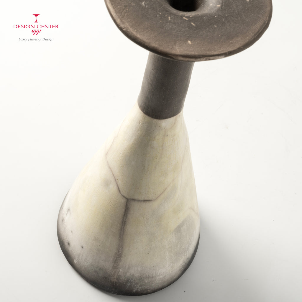 MISIA - Vaso scultura in ceramica Raku nudo - Pezzo unico di Nino Basso