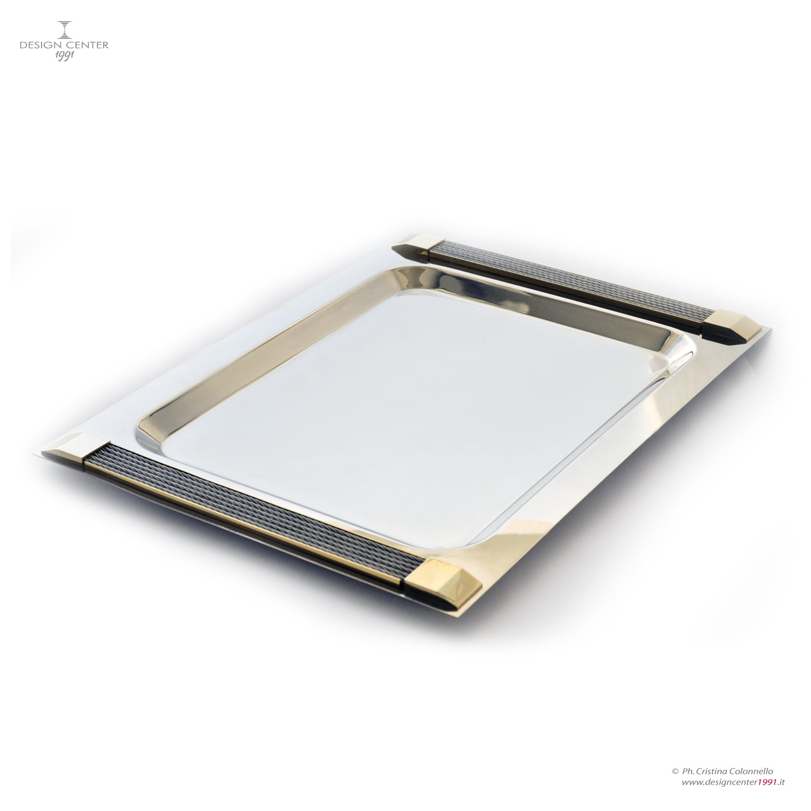 Vassoio da portata - eleganza e design marino - Collezione Cavetto di Nino Basso