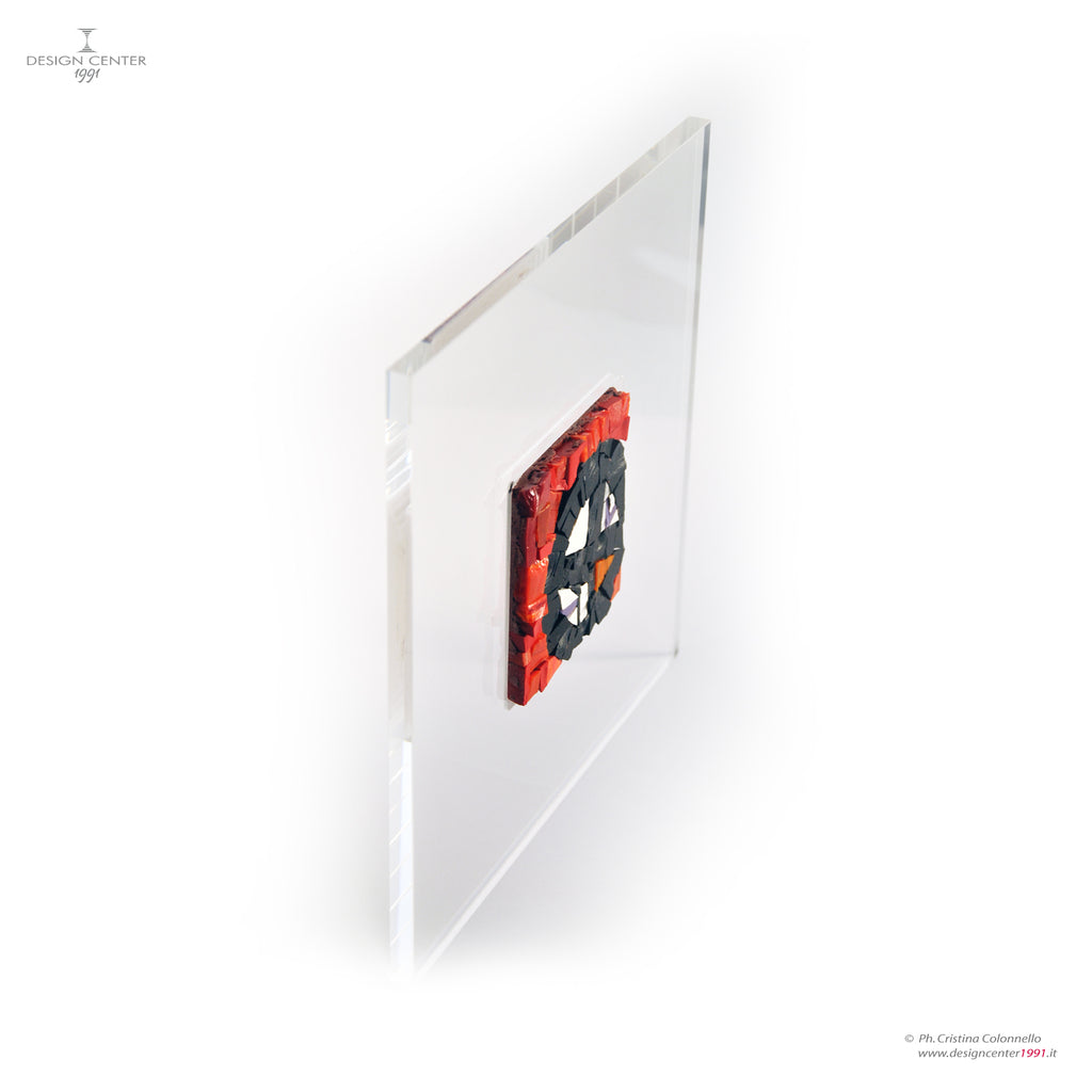 GEOMETRIE 2 -  Quadro moderno con mosaico di smalti veneziani - Collezione I Mosaici