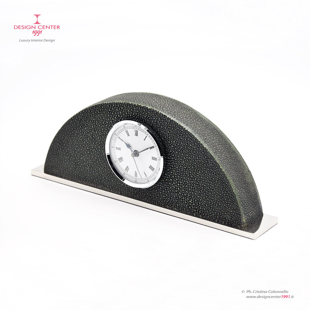 DECO - Forest Green Shagreen Leather Watch